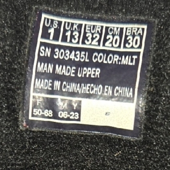 Skechers Gravlen Swirlicious LiL Girl's Boots Hi-Top Zip BOOT KAWAII ARTSY  SZ1 - Picture 12 of 14